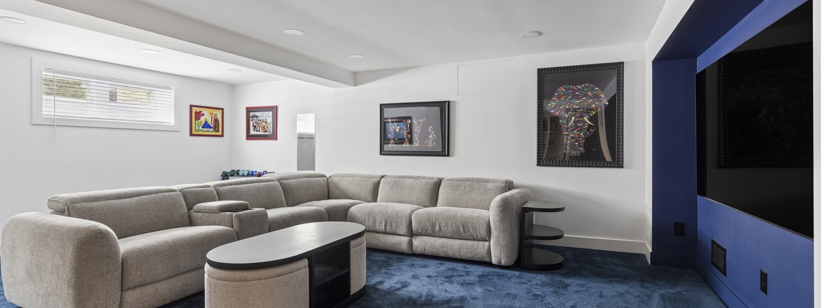 Home Theater Basement Remodel Project in Minneapolis, MN