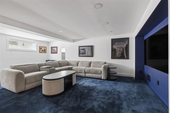 Home Theater Basement Remodel Project in Minneapolis, MN